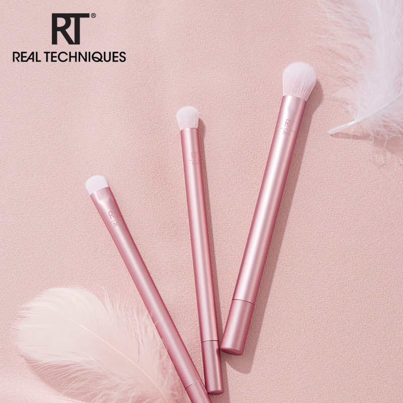 Bộ Cọ Trang Điểm Mắt 3 Cây RT REAL TECHNIQUES Daily Eye Essential 0028